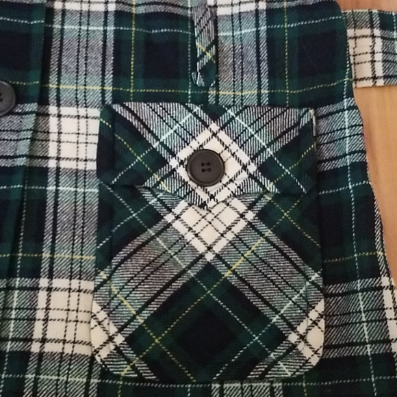 Vintage 70s Jr Pendleton Belted Plaid Jacket - Picture 7 of 11